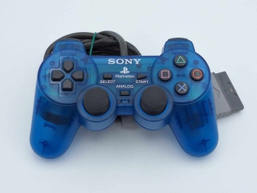 Playstation 1 Controller BLAU TRANSPARENT